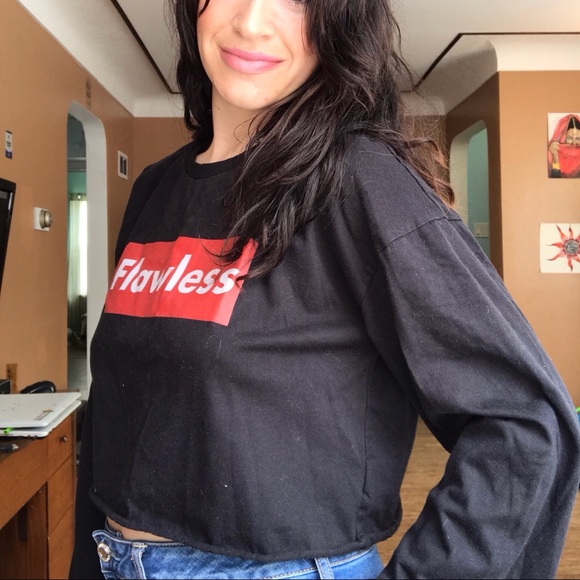 STREETWEAR SOCIETY graphic FLAWLESS crop top - Picture 6 of 6